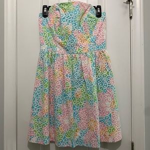 Lilly Pulitzer - Lottie Strapless Dress Size 4